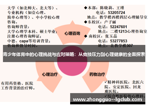 青少年体育中的心理挑战与应对策略：从竞技压力到心理健康的全面探索